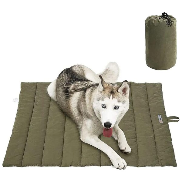 Waterproof Outdoor Dog Bed for Medium to Large Breeds with Durable and Washable Design