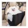 Waterproof PU Car Seat for Dog Center Console Car Seat for Small Dogs up to 13 lbs