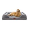 Waterproof Pet Bed for Large Breed Dogs with Orthopedic Foam