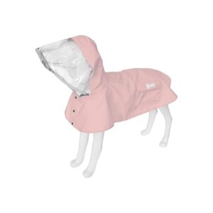 Waterproof Pet Raincoat with Hood and Reflective Stripes for Small Dogs