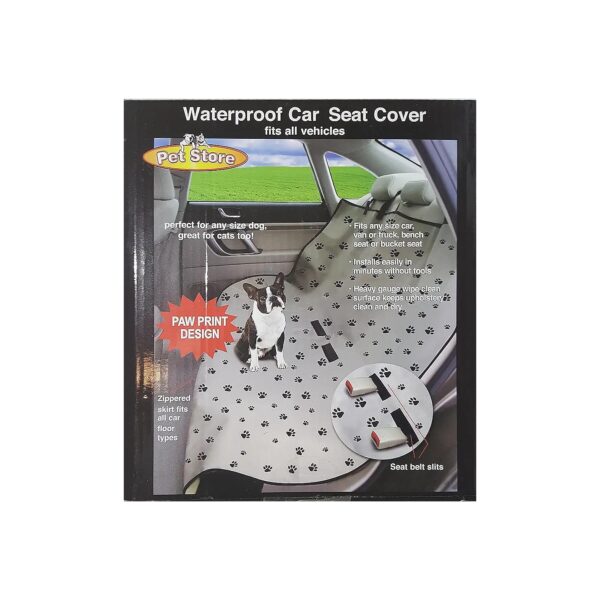 Waterproof Pet Seat Cover Polyester Vinyl Material