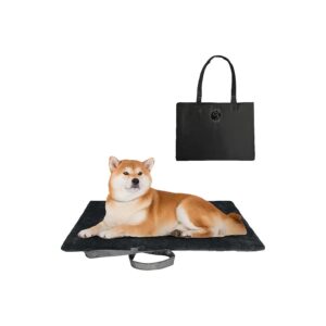 Waterproof Pet Travel Mat with Carry Handle for Small Medium Dogs Cats and Pets