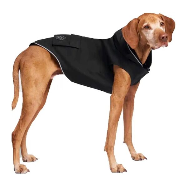 Waterproof Rain Jacket for Dogs with Adjustable Sizing, 7-9 Inch Back Length