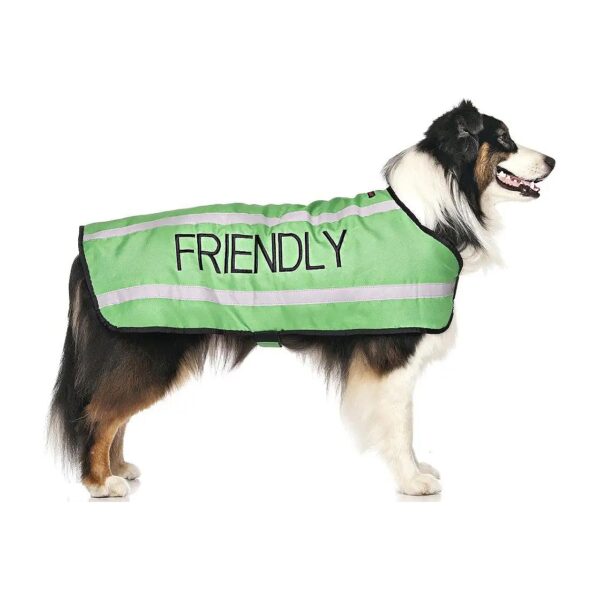 Waterproof Reflective Fleece Lined Dog Coat Prevents Accidents Dog Owners