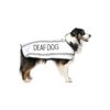 Waterproof Reflective Fleece Lined Dog Coats Prevent Accidents with Your Deaf Dog XL