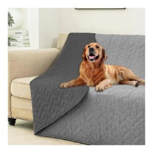 Waterproof Reversible Pet Furniture Cover for Sofa Bed Couch Car with Knurling Pattern