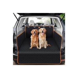 Waterproof SUV Cargo Liner for Dogs with Side Flaps and Bumper Flap Protection