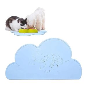 Waterproof Silicone Pet Food Mat for Small to Medium Pets