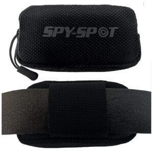 Waterproof Small Pouch with Black Oxford Fabric and Loop Attachment