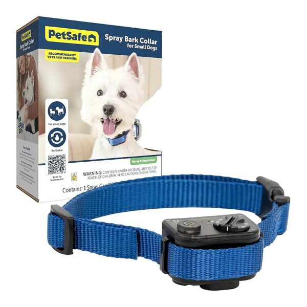 Waterproof Spray Bark Collar for Small Dogs from 8-55 Pounds