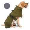 Waterproof Waterproof Dog Raincoat Winter Jacket Windproof Coat with Velvet Inner