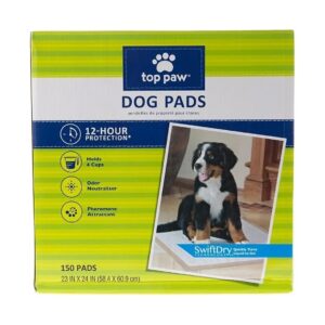 Waterproof and Absorbent Dog Pads for Indoor Pets, 150 Count