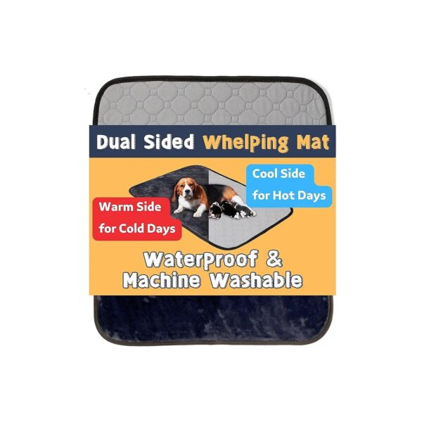 Waterproof and Absorbent Whelping Pad with Cotton Filling for Pet Training and Comfort