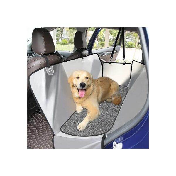 Waterproof and Anti-Slip Car Seat Cover for Canines, Perfect for Cars, Trucks, and SUVs