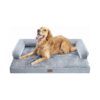 Waterproof and Machine Washable Orthopedic Dog Bed for Large Breed Dogs