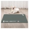 Waterproof and Non-Slip Dog Food Mat for Floors Large Size 24'' x 36'' for Pet Owners