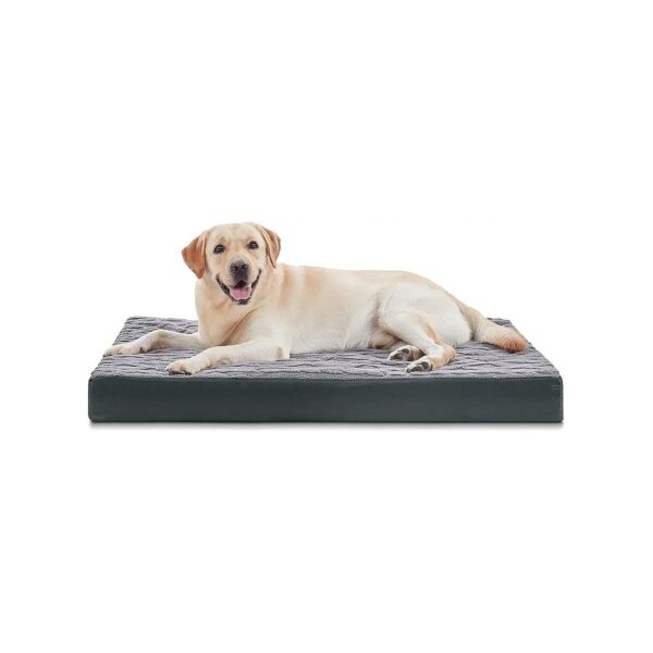 Waterproof and Orthopedic Dog Bed for Extra Large Dogs with Removable Washable Cover