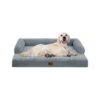 Waterproof and Orthopedic Dog Bed with Easy to Clean Removable Cover for Extra Large Dogs