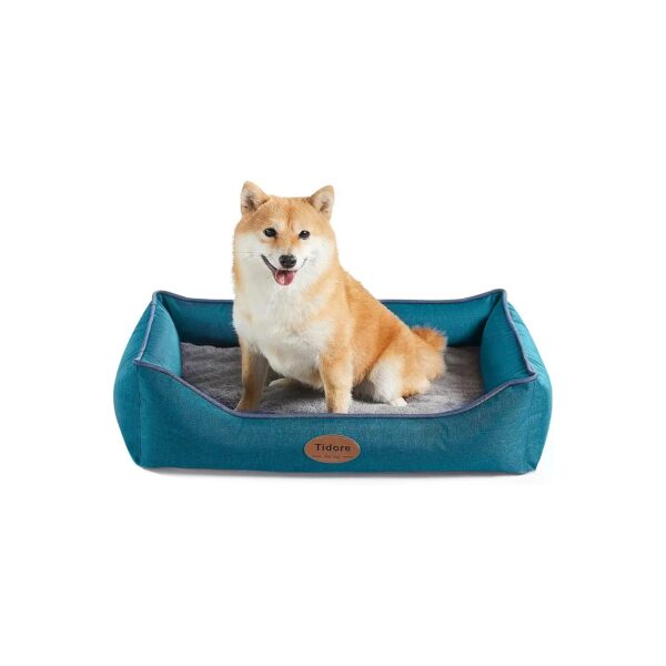 Waterproof and Orthopedic Dog Bed with Removable Cover and Nonskid Bottom for Large Dogs