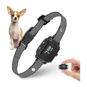 Waterproof and Rechargeable Anti-Barking Collar for Small Puppies and Dogs