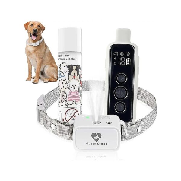 Waterproof and Rechargeable Citronella Dog Training Collar with Remote