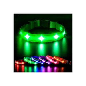 Waterproof and Rechargeable LED Dog Collar for Emergency Situations