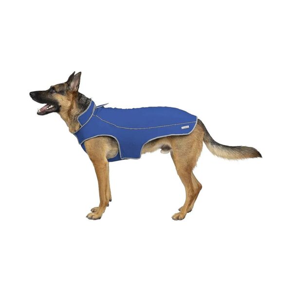 Waterproof and Reflective Dog Vest for Large Dogs with Adjustable Neck and Girth