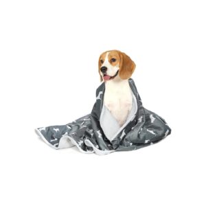 Waterproof and Sand Proof Blanket for Pets up to 35 Lbs with Sherpa Fleece