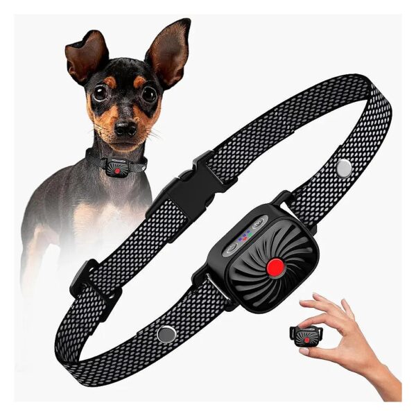 Waterproof and Shockless Anti Bark Collar for Small Dogs with Vibration and Beep Modes