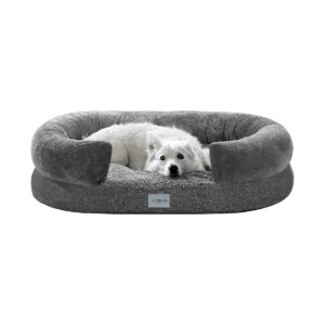 Waterproof and Stain-Resistant Large Dog Bed with Orthopedic Foam