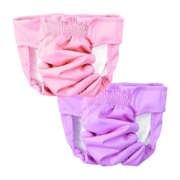 Watertight Diaper Pads for XL Size Female Dogs - 2-Pack Reusable Wraps