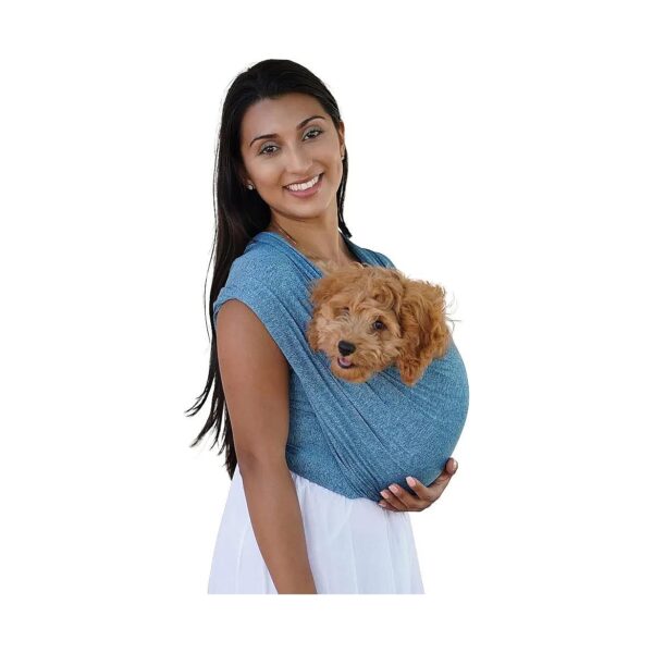 Wearable Pet Carrier for Small to Medium Size Animals - PawQuamarine Color Option