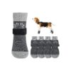 Weather Anti-Slip Dog Socks for Small to Large Breeds, Prevents Slipping and Licking