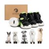 Weather Dog Boots for Small Dogs, High-Quality Rubber Soles for Paw Protection