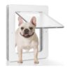 Weather-Tight Pet Door for Medium Dogs and Cats with Insulated Frame