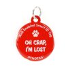 Web Enabled Smart Pet ID Tag with Advanced DynoIQ Technology and Free Lifetime Recovery