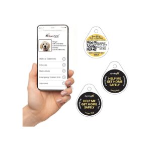 Web Enabled Smart Tag for Bags, Keychain, and Personal Items with Multi-Use Possibilities