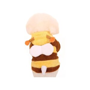 Well-Known Bee Costume Pet Winter Coat for Small and Medium Breed Dogs with Soft Fleece