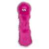 West Paw Made Soft and Fluffy Hot Pink Plush Dog Toy for Chewers