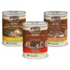 Wet Dog Food Variety Pack with 3 Delicious Flavors and Textures