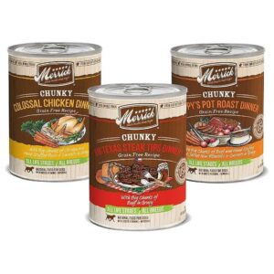 Wet Dog Food Variety Pack with 3 Delicious Flavors and Textures