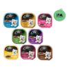 Wet Dog Food Variety Pack with 8 Complete Meals for Balanced Nutrition and Delight