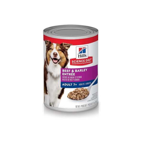 Wet Food for Senior Adult Dogs with Balanced Minerals and Vitamins