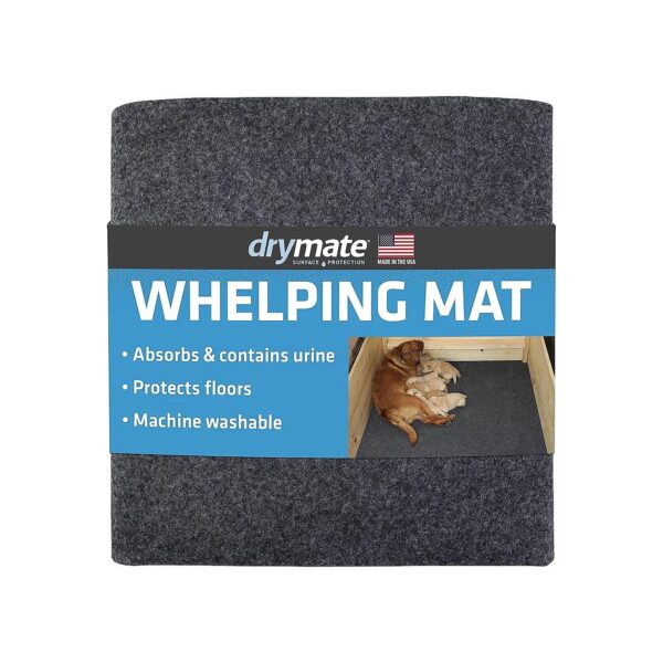 Whelping Box Liner Pad for Puppies - Odor-Free, Durable, Reusable, 48" x 50