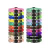 Whelping Collars for Litter Puppies - 20-Pack of Nylon ID Collars with Secure Buckle