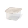 White 5-Liter Pet Food Container with Reusable Fresh-Tite Seal