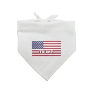 White American Flag Dog Pet Bandana for New Year Birthday Gifts