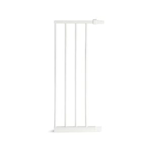 White Baby Gate Extension Kit for Easy Close Metal Gates