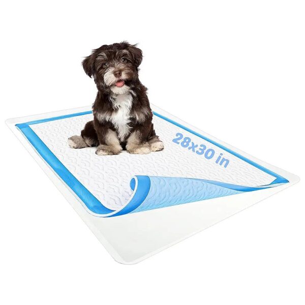 White Silicone Pee Pad Holder for 28x30 Pets Training Pads Easy Cleaning