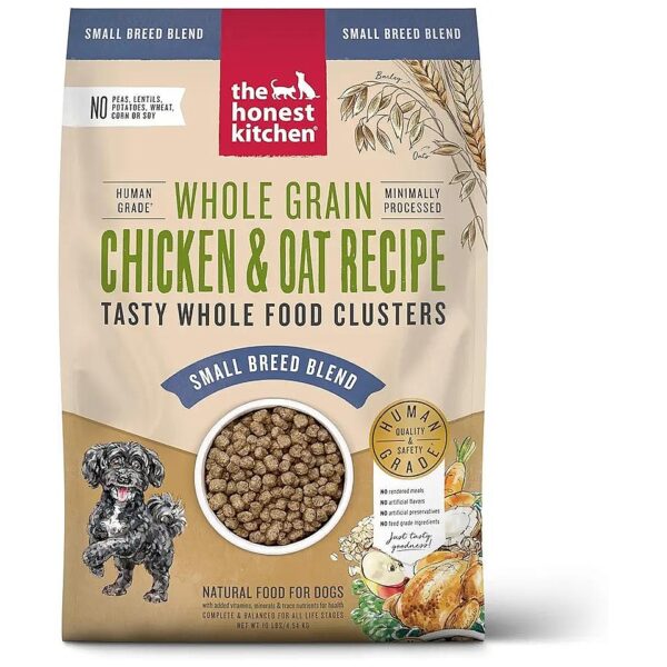 Whole Grain Chicken Dog Food for Small Breed Dogs with a Healthy Metabolism